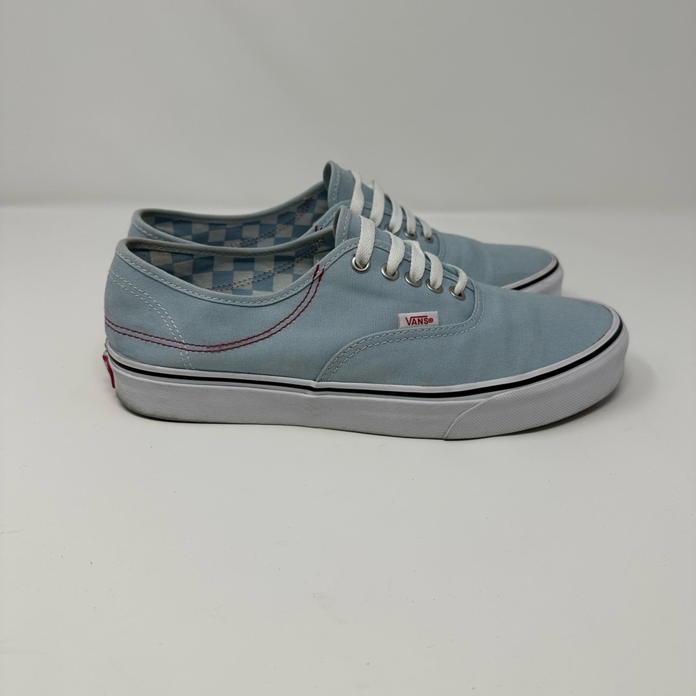 EUC Vans DIY Authentic HC Skate Shoes Winter Blue Size 10 - Picture 1 of 6